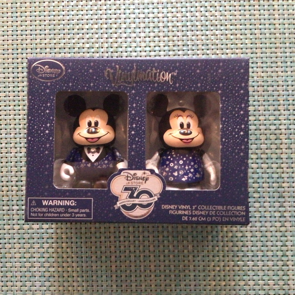 Disney 30th Anniversary Vinylmation Mickey and Minnie Characters